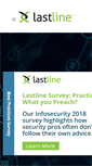 Mobile Screenshot of lastline.com